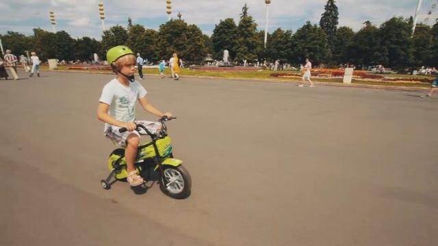 Детский электро мопед мотоцикл TVL Mikrik