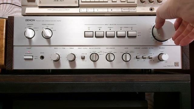 Интегральный усилитель Denon PMA 970 смотреть онлайн