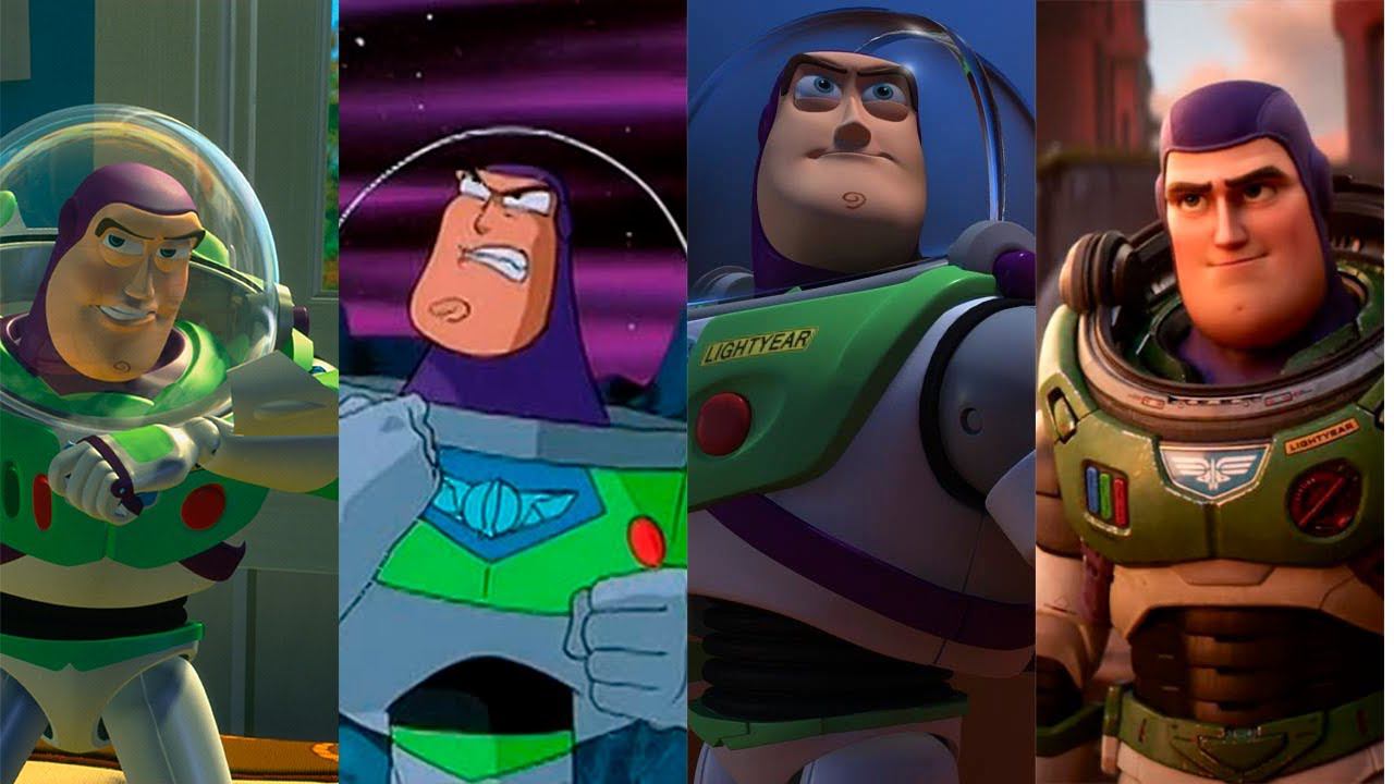 Эволюция Базз Лайтера в мультфильмах (1995-2022) смотреть онлайн