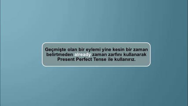 Present Perfect Tense 3 смотреть онлайн