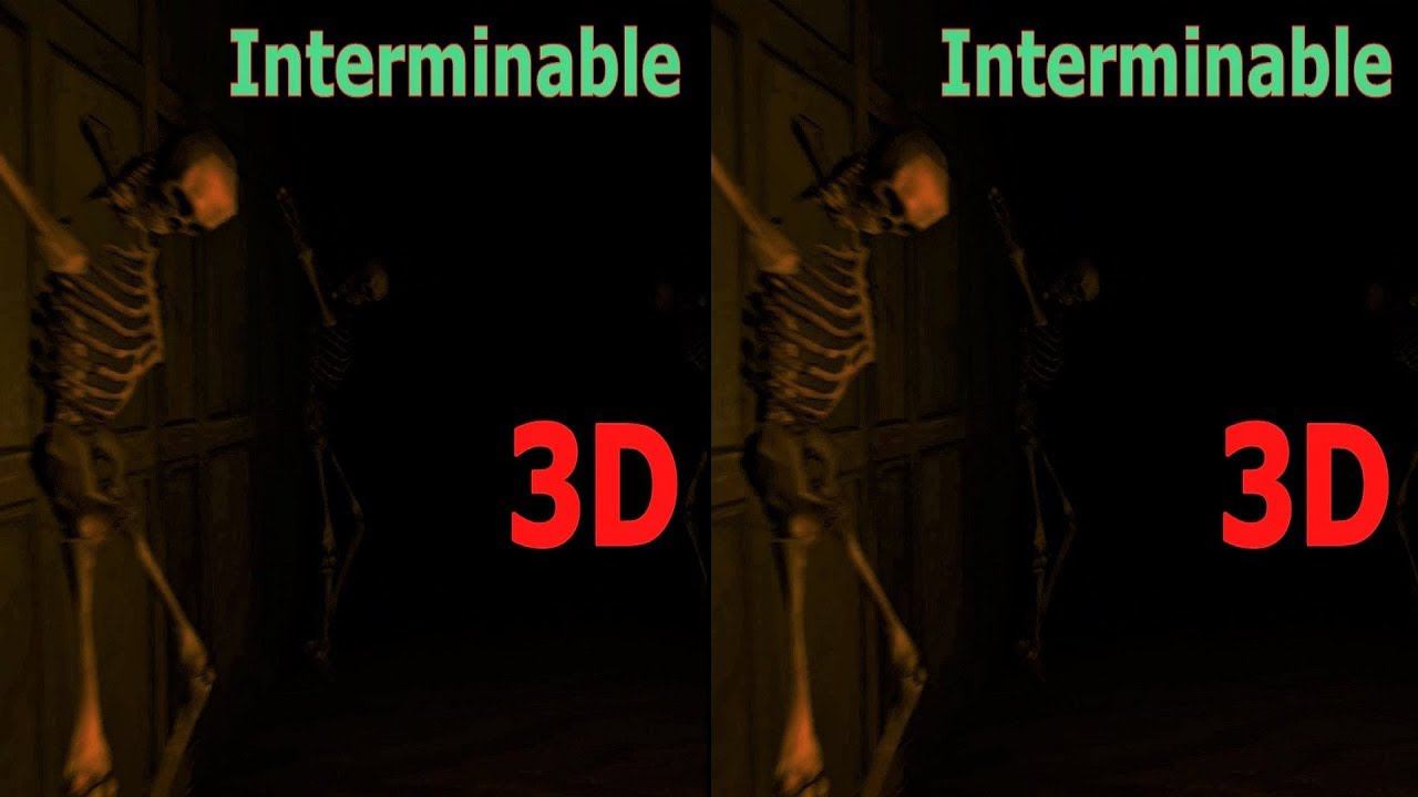 Interminable Horror  3D Video SBS VR Box Google Cardboard