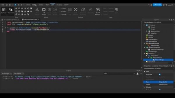 How to Teleport Player(s) to a Private Server in Roblox! (Roblox Scripting Tutorial 2023!)