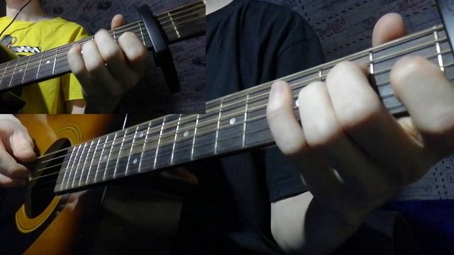 Fingerstyle "Pirates of the Caribbean"/ tabs/ two guitars. смотреть онлайн