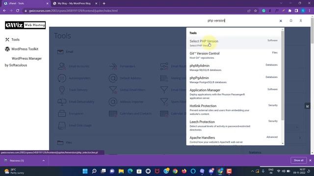 How to Upgrade or Downgrade PHP version | Update PHP version via cPanel | Hindi | By GWiz Academy смотреть онлайн