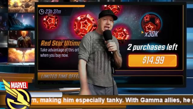 Viv Vision Red Star Error Compensation? - Offer Review - MARVEL Strike Force - MSF смотреть онлайн