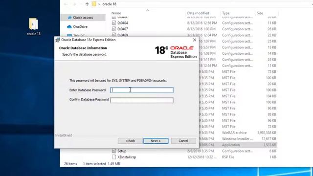 Como instalar y configurar Oracle 18c XE 64bits en Windows . смотреть онлайн