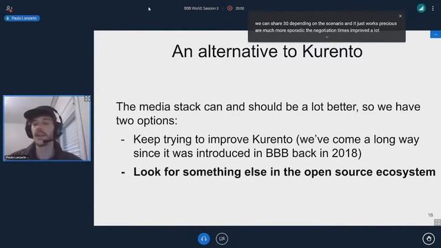 BigBlueButtonWorld - BigBlueButton's Media Stack and the Road Ahead смотреть онлайн