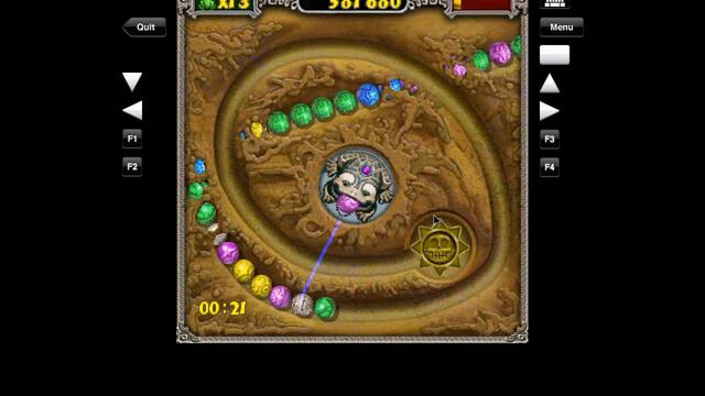 Zuma Palm OS Playthrough