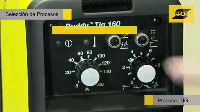 Conozca más sobre la inversora ESAB Buddy Tig 160 HF смотреть онлайн