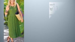 Летние  платья спицами со схемами