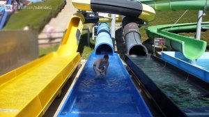 Tatralandia Aquapark - Kamikadze Waterslide Onride POV