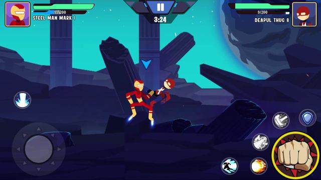 Stickman Heroes: Battle Of Warriors - Pick Your Super Hero and Save the Universe | #mrstickman смотреть онлайн