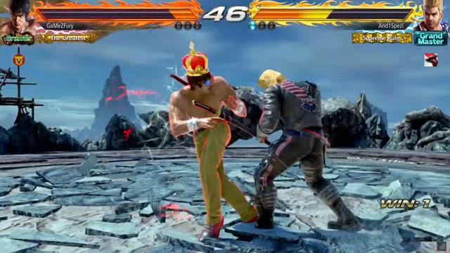 TEKKEN™7_King Law LioNHearT Samurai Ace vs. Paul in the rain смотреть онлайн