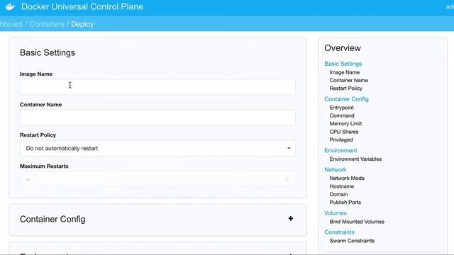 Docker Universal Control Plane (UCP) 0.5.0 Demo 1 смотреть онлайн