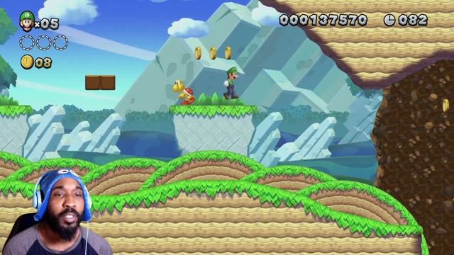 THIS IS NOT MARIO BROS. | NEW SUPER MARIO BROS. U DELUXE GAMEPLAY смотреть онлайн