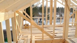 Каркасный дом 6 на 9 своими руками. СНТ Радуга. День 12.