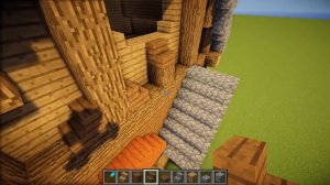 СРЕДНЕВЕКОВЫЙ ДОМ ДЛЯ ВЫЖИВАНИЯ В МАЙНКРАФТ, УРОК (MEDIEVAL HOUSE MINECRAFT)