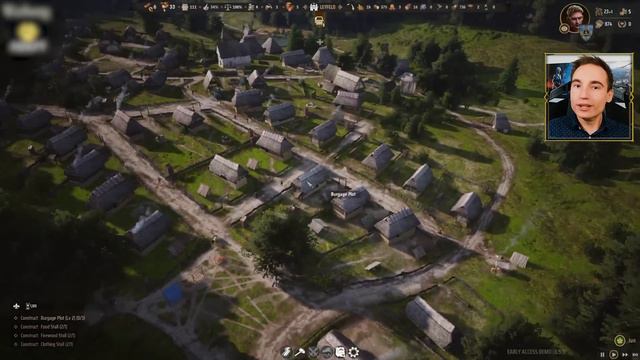 Manor Lords ist das Mittelalter-Aufbauspiel unserer Träume! смотреть онлайн