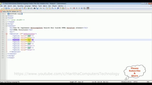 html Autocomplete Dropdown list with the Datalist tag смотреть онлайн