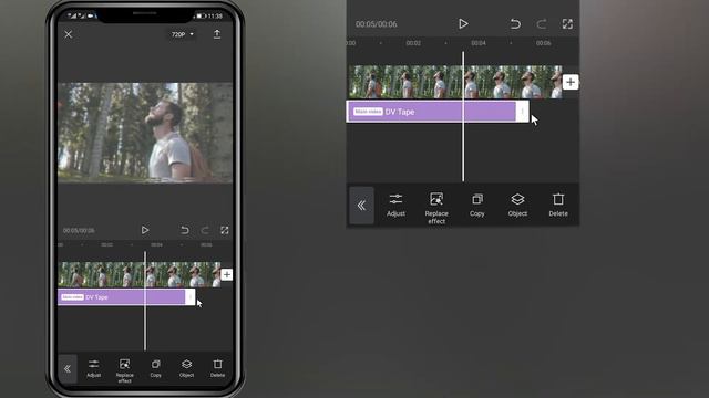 How to add DV Tape effect to video in Cap Cut/Video editing with mobile смотреть онлайн