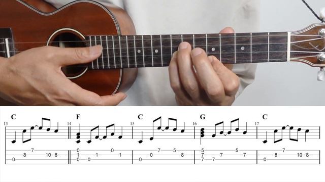 Under the Sea - Beginner (The Little Mermaid) [Ukulele Fingerstyle] Play-Along w/TABs *PDF availabl смотреть онлайн