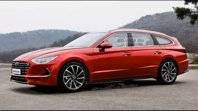 Новый универсал Hyundai Sonata просочился в сеть