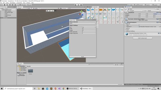 Unity Pro builder // cz sk tutorial// unity 3d смотреть онлайн