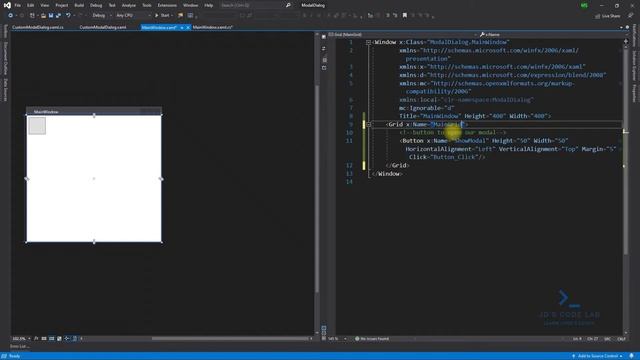 WPF C# | Modal Dialog | Window with Transparent Background | Wpf Custom Controls (Jd's Code Lab) смотреть онлайн