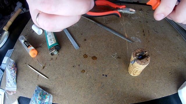 Мормышка своими руками из вольфрамового груза для нахлыста. смотреть онлайн