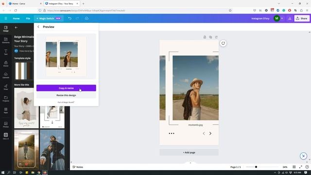 Canva Tutorial: Resize Is Now Under Magic Switch смотреть онлайн