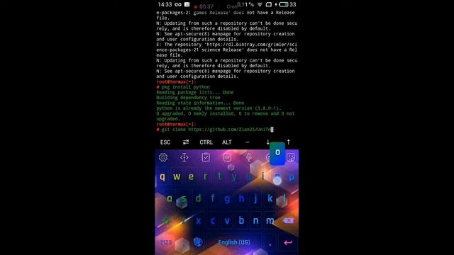UniTools hacking utility for various hacking in termux смотреть онлайн