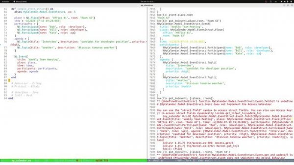 Курс Эликсир. Урок 07-03. Использование Struct.
