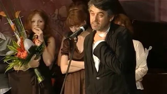 Евгений Каменькович и актеры театра Петра Фоменко — вручение премии «Хрустальная Турандот»