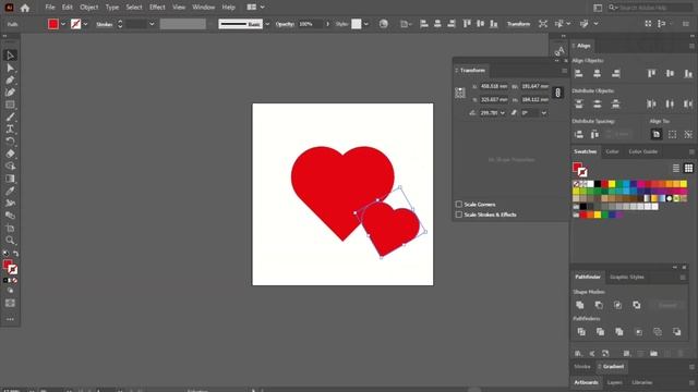 Create Heart shape ♥️ easily in Adobe Illustrator and in CorelDraw смотреть онлайн