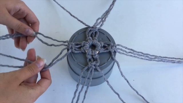 DIY подставка под цветы (цветочный горшок) + подвесное кашпо. Делаем своими руками. смотреть онлайн