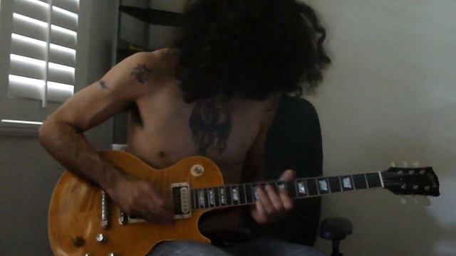 Led Zeppelin Achilles Last Stand Cover Gibson AFD VOS Slash Les Paul смотреть онлайн
