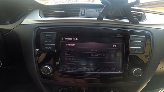 How to Enable or Disable Bluetooth in Car Radio in Skoda Rapid II ( 2012 – 2019 ) смотреть онлайн