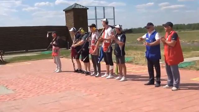 На спортивной базе СинТЗ прошел 4-й этап Кубка России по стендовой стрельбе. смотреть онлайн
