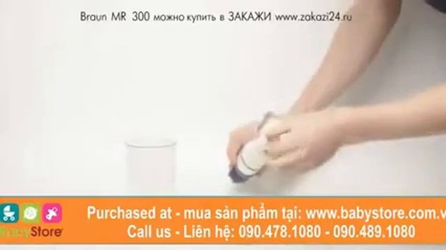 Máy xay cầm tay Braun MR400 450watt MR 300 Soup babystore смотреть онлайн