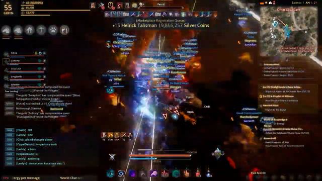 BLACK DESERT SEA | CQrealm : Omar Lava Cave Raid смотреть онлайн