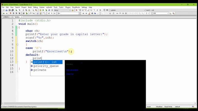 C Language Sinhala By ChamiViews Part 14 - Switch Case Statement смотреть онлайн