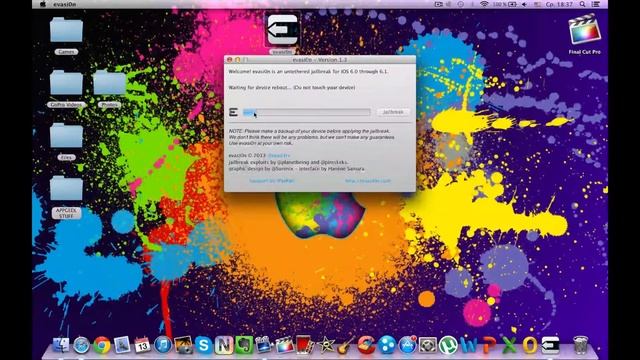 Jailbreak IOS 6.1/6.1.1|iPhone 5, 4s, 4,3GS, 3G|iPod 5, 4|iPad 3, 2, 1, Mini смотреть онлайн