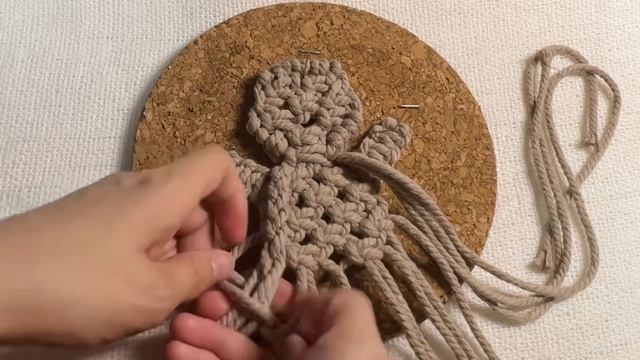 How To Make A Macrame Gingerbread Man | Macrame Tutorial смотреть онлайн