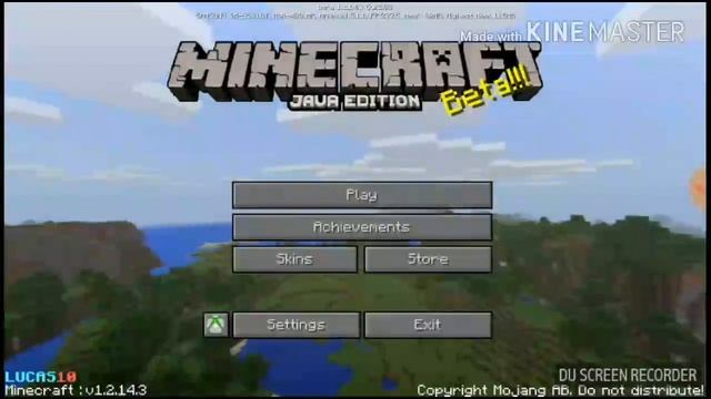 COMO DEIXAR A INTERFACE DO SEU MCPE 1.3 IGUAL DE PC смотреть онлайн