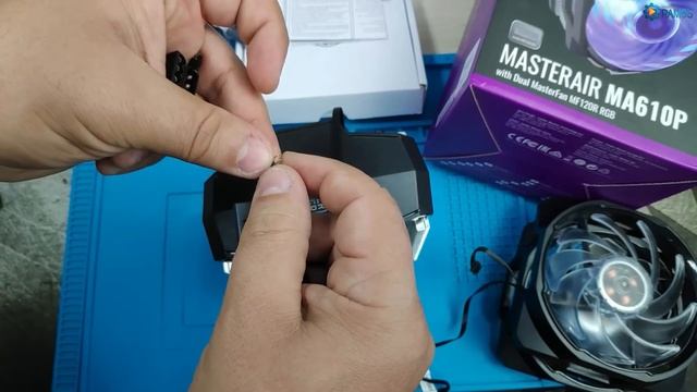❄️ Cooler Master MasterAIR MA610P RGB - Instalação e Testes contra WaterCooler 240mm смотреть онлайн