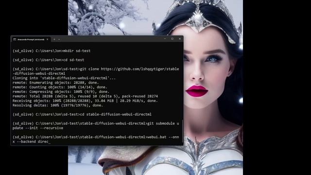 AMD GPU's are screaming fast at stable diffusion! How to install Automatic1111 on windows with AMD смотреть онлайн