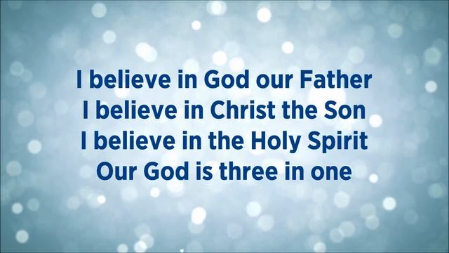 This I Believe The Creed Lyrics Hillsong Worship смотреть онлайн