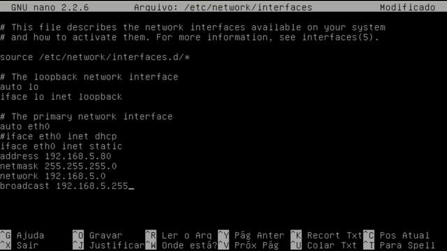 IP Fixo em Linux - Debian Server смотреть онлайн