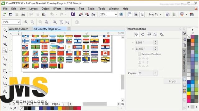 All Country Flags | Cdr File | with out Password | vector design смотреть онлайн