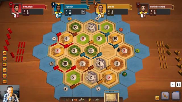 Good wheat, bad wheat | Settlers of Catan смотреть онлайн